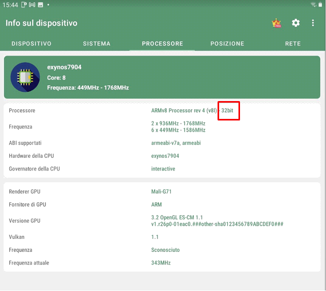 Image:HCL Nomad Android – attenzione ai device con  CPU a 32 bit 