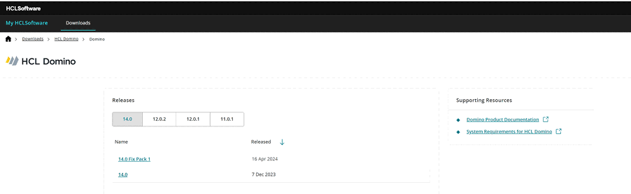Image:HCL Notes/Domino 14.0 FP1 Disponibile: Novità e Miglioramenti