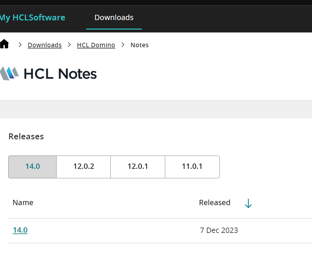 Image:Rilasciati i pacchetti Domino 14 e Sametime 12.0.2